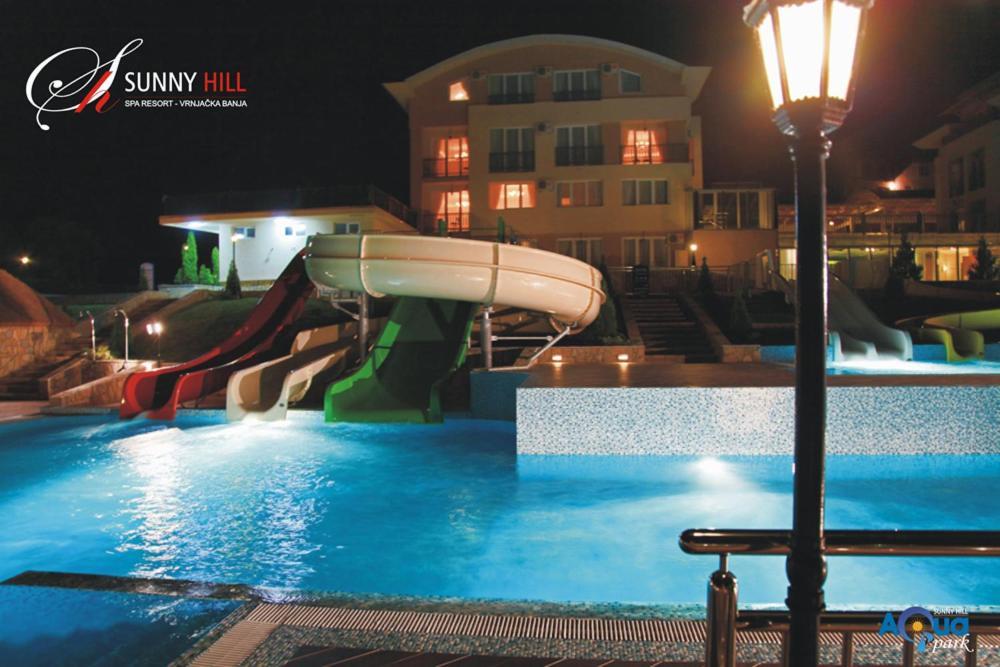 Sunny Hill Apartments & Aqua Park Vrnjačka Banja Dış mekan fotoğraf